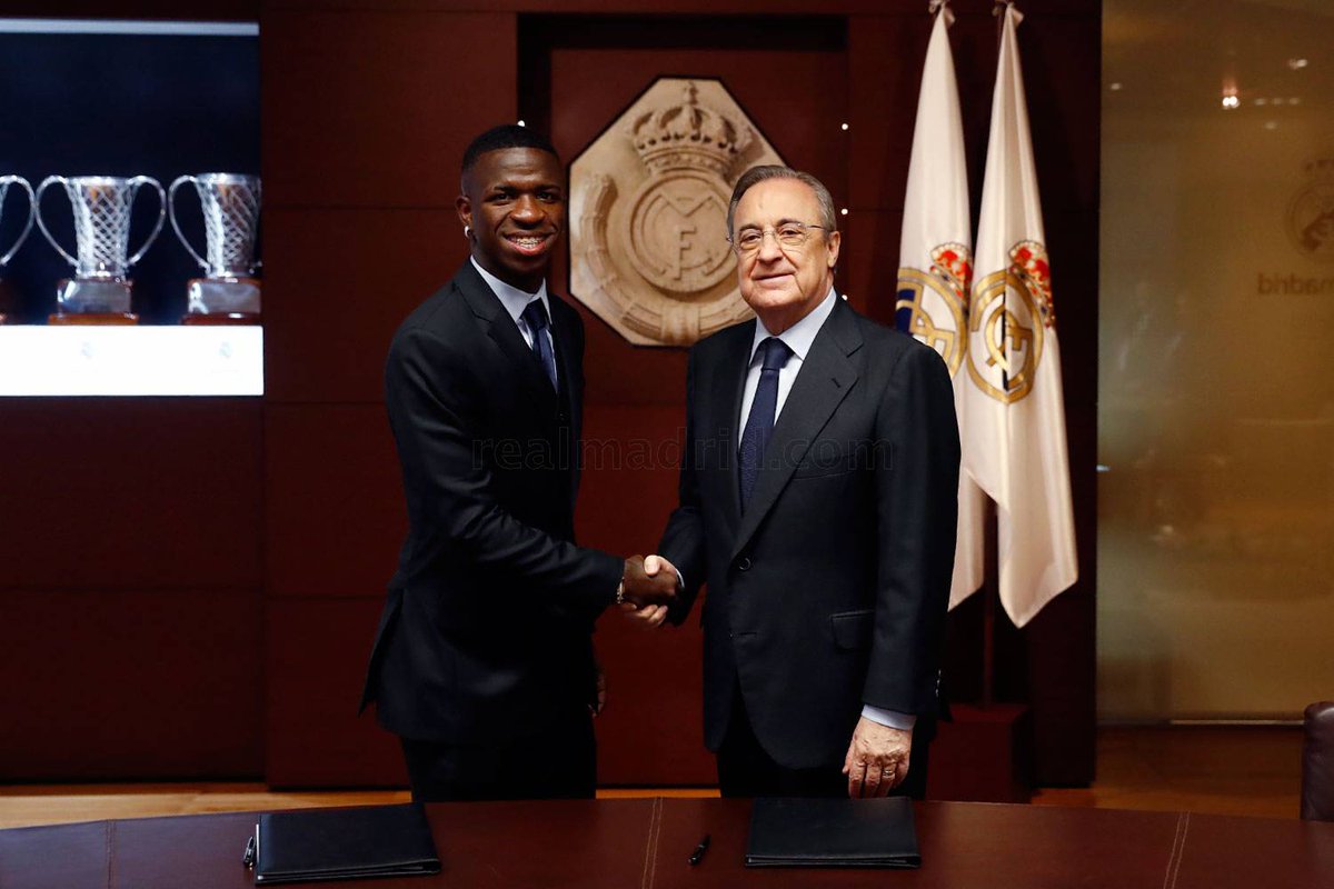 Real Madrid : Florentino Perez fixe enfin le prix pour lequel il vendra Vinicius Jr