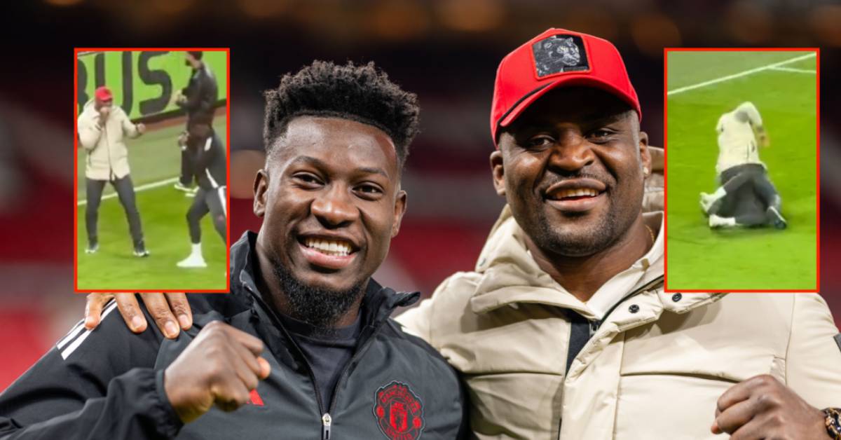 Man Utd : ce que Francis Ngannou a fait à Old Trafford inquiète les fans