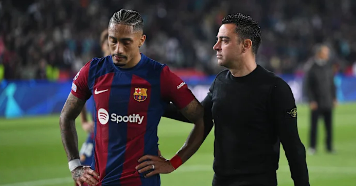 Raphinha se lâche et tacle Xavi, son ancien coach au Barça !