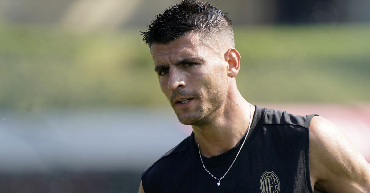 Inquiétude à l’AC Milan : Alvaro Morata hospitalisé en urgence