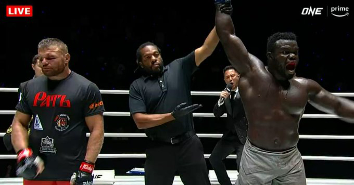 MMA : Oumar Kane « Reug Reug » démolit Anatoly Malykhin et devient le nouveau Champion du monde ONE Heavyweight