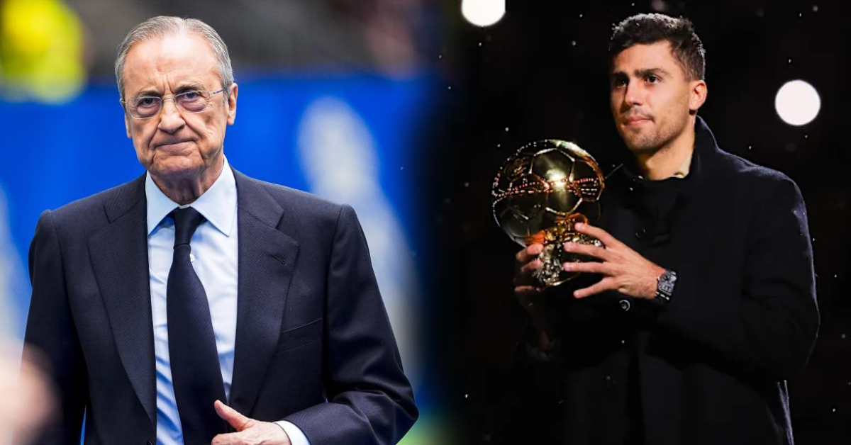 Florentino Pérez revient sur le Ballon d’Or de Rodri et s’attaque à l’organisation