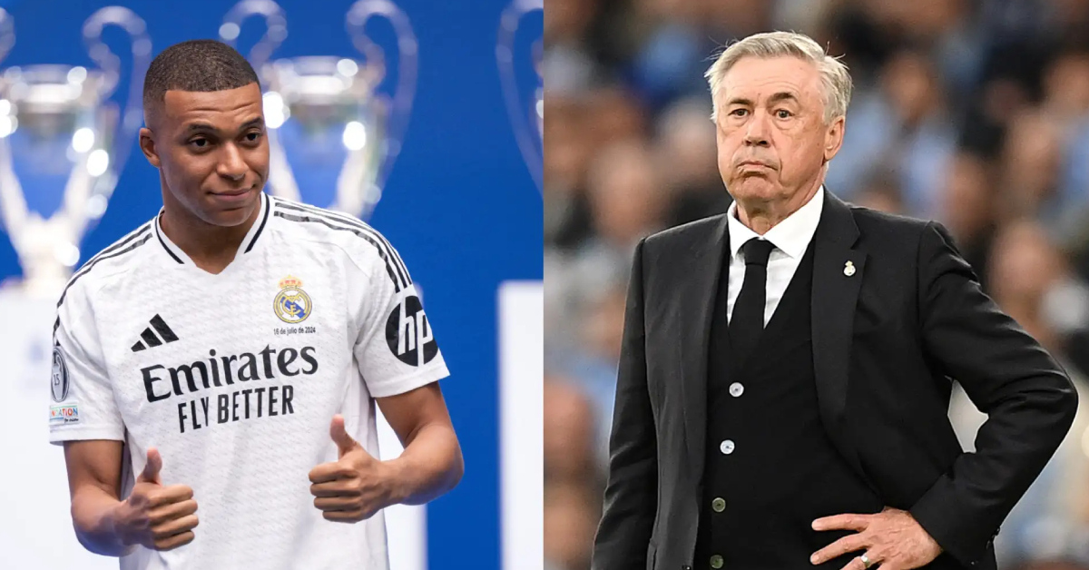 Après la blessure de Vinicius, Ancelotti prend une énorme décisionavec Mbappé