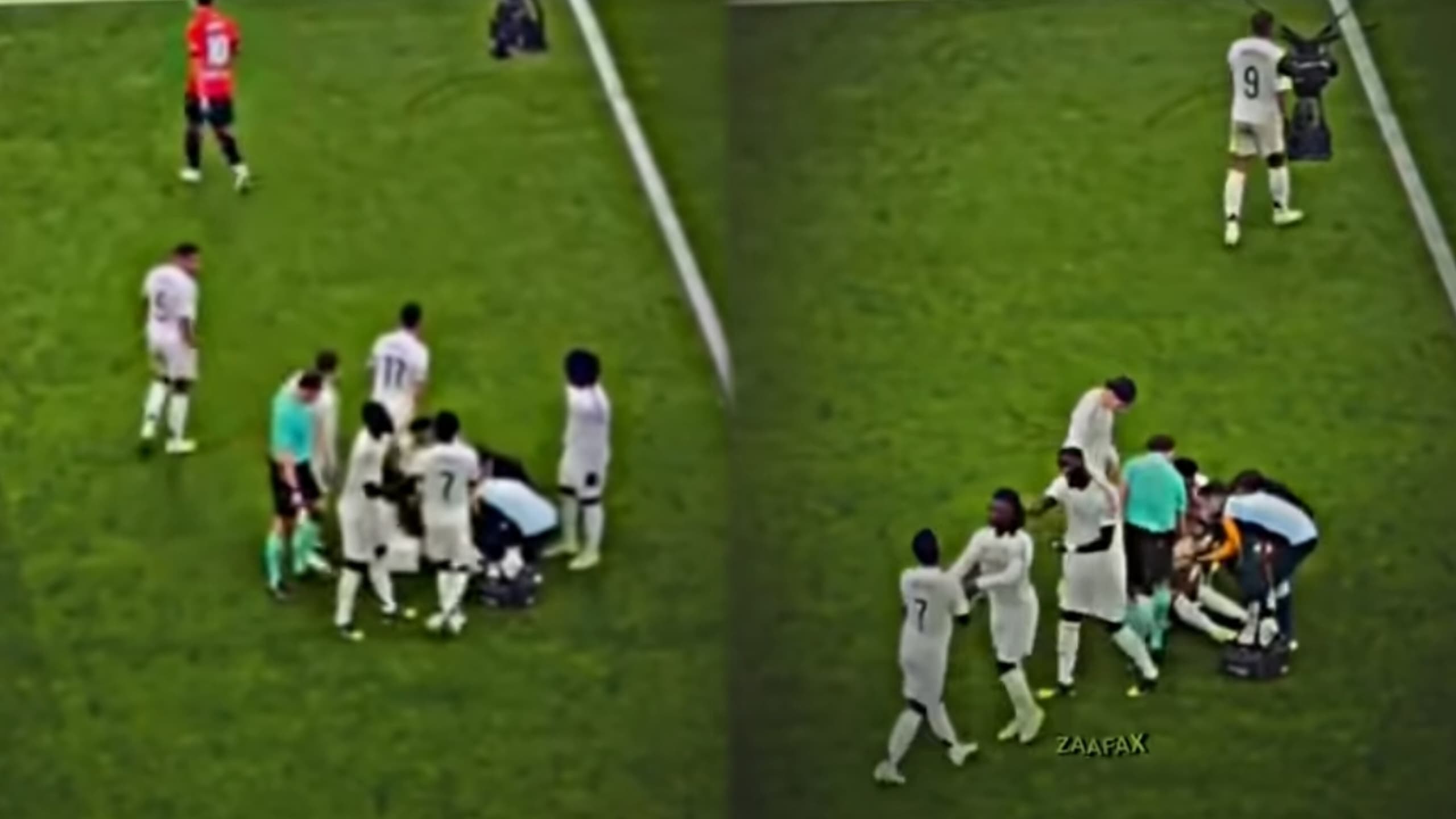 VIDEO : Les images effrayantes de la grosse altercation entre Mbappé et Vinicius fuitent