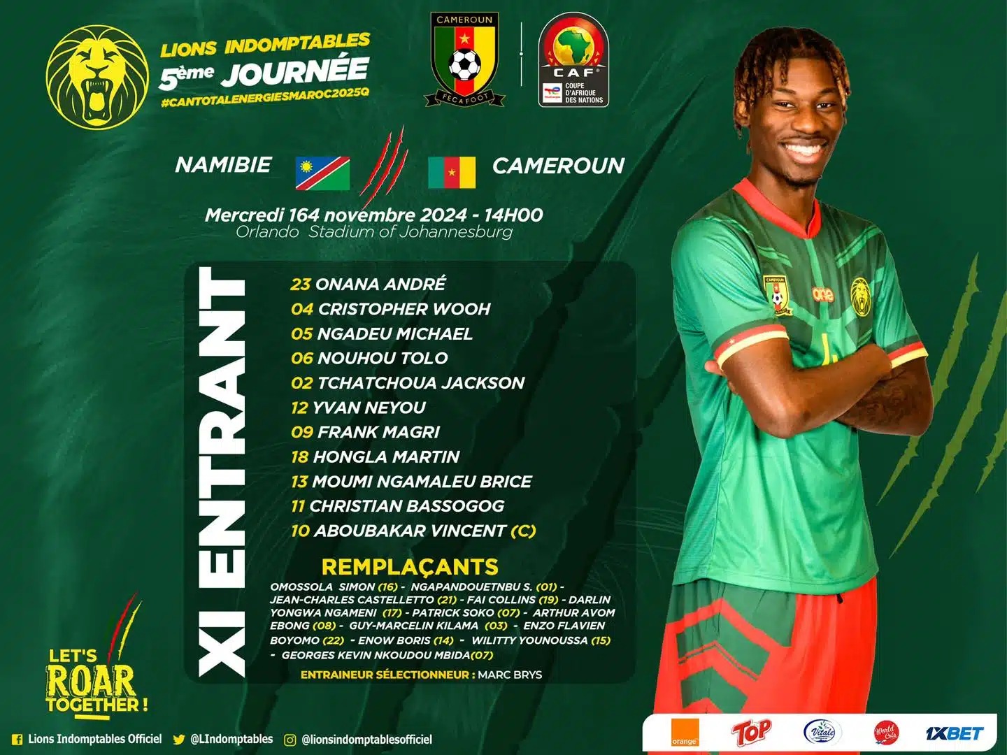 XI du Cameroun