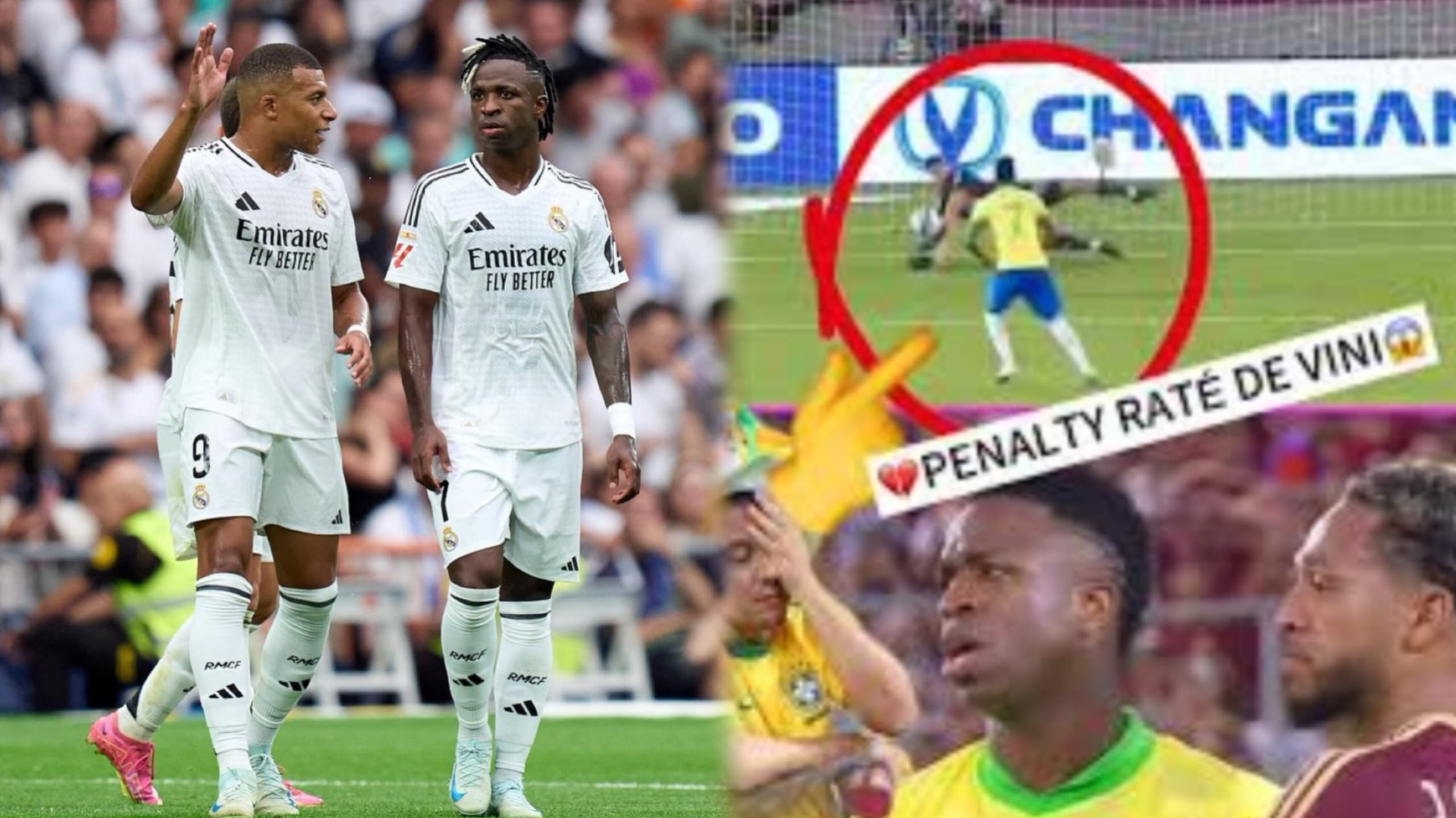 Vinicius Jr critiqué au Brésil, la réaction inattendue de Mbappé intrigue !