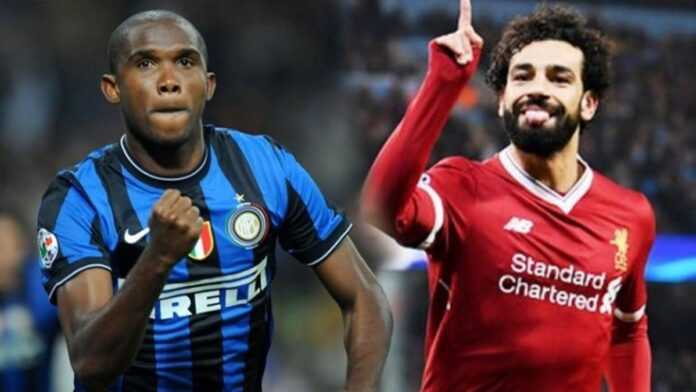  Mohamed Salah menace Samuel Eto’o