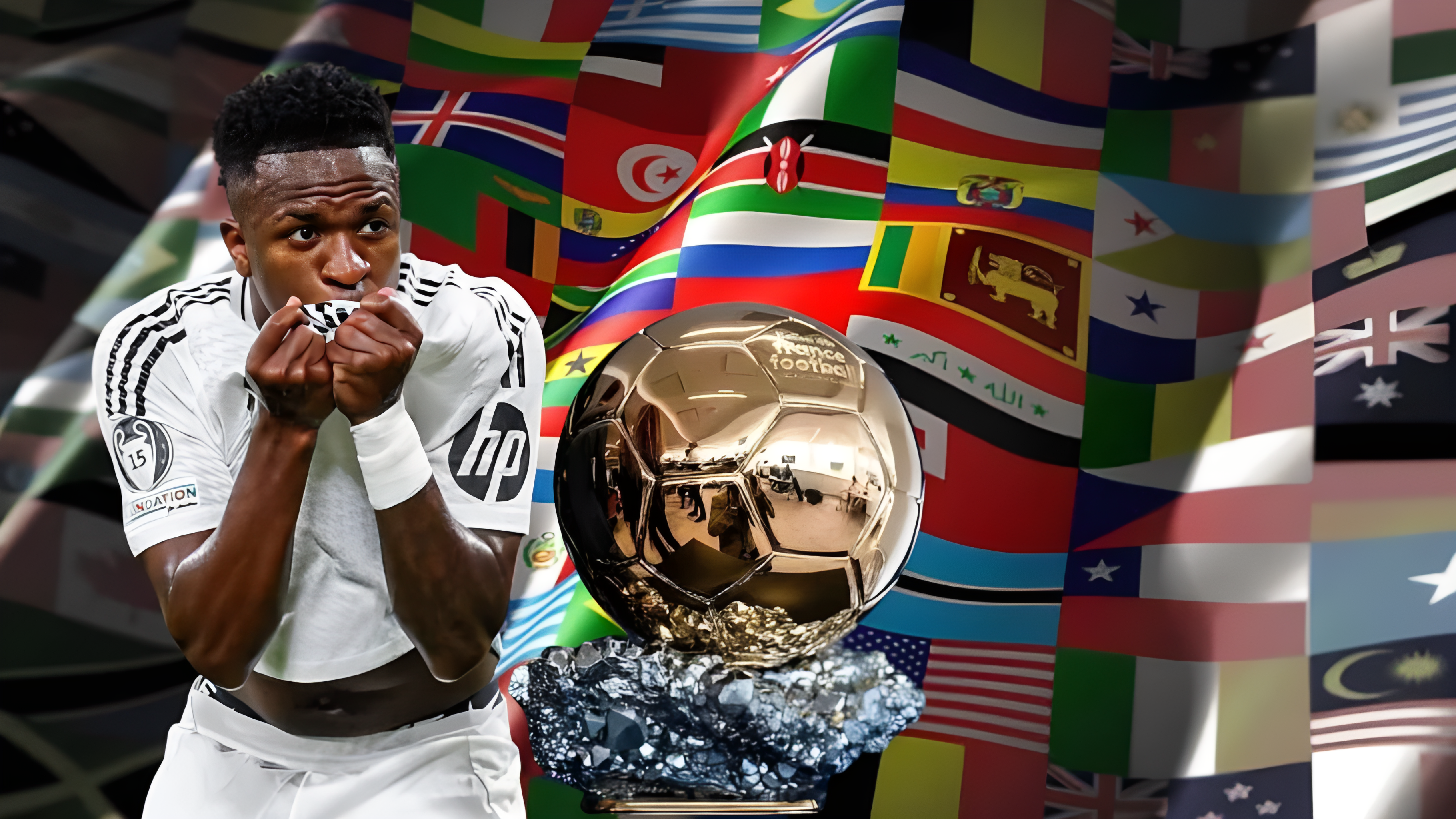 Rodri Ballon d’or : Voici tous les pays qui ont voté Vinicius Jr !