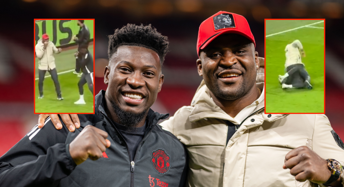  ce que Francis Ngannou a fait à Old Trafford inquiète les fans