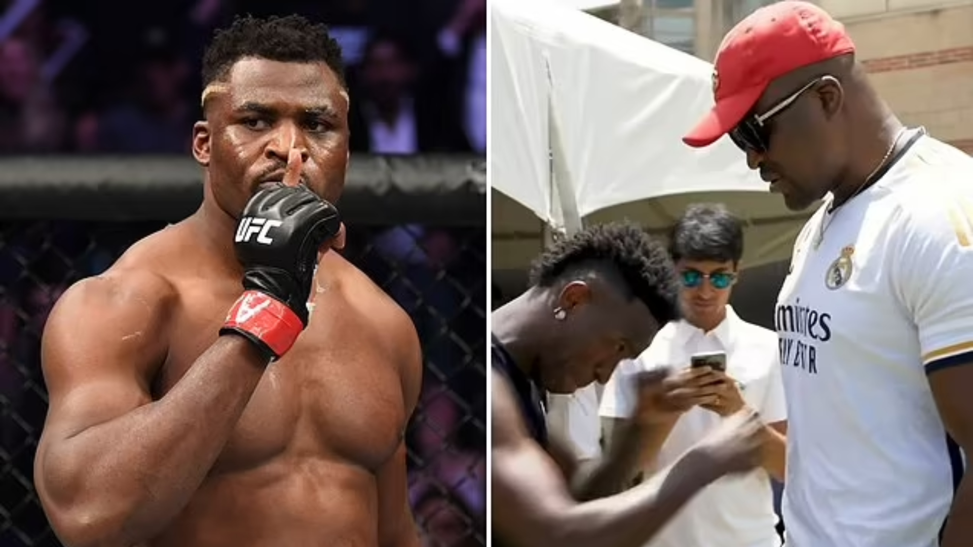 Francis Ngannou convie Vinicius Júnior au Cameroun !