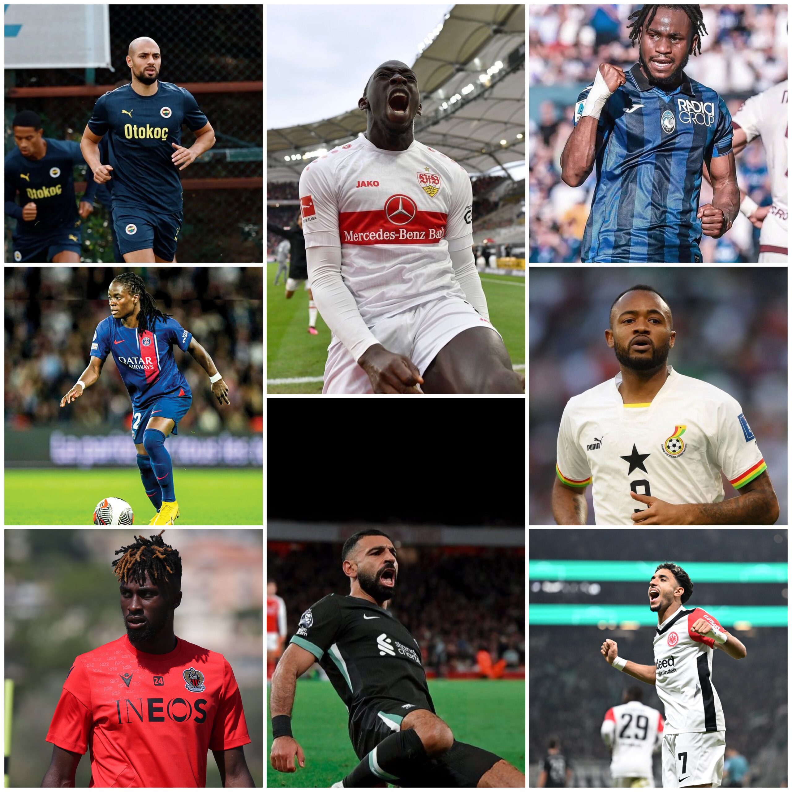 Les joueurs africains les plus décisifs dans les grands championnats européens