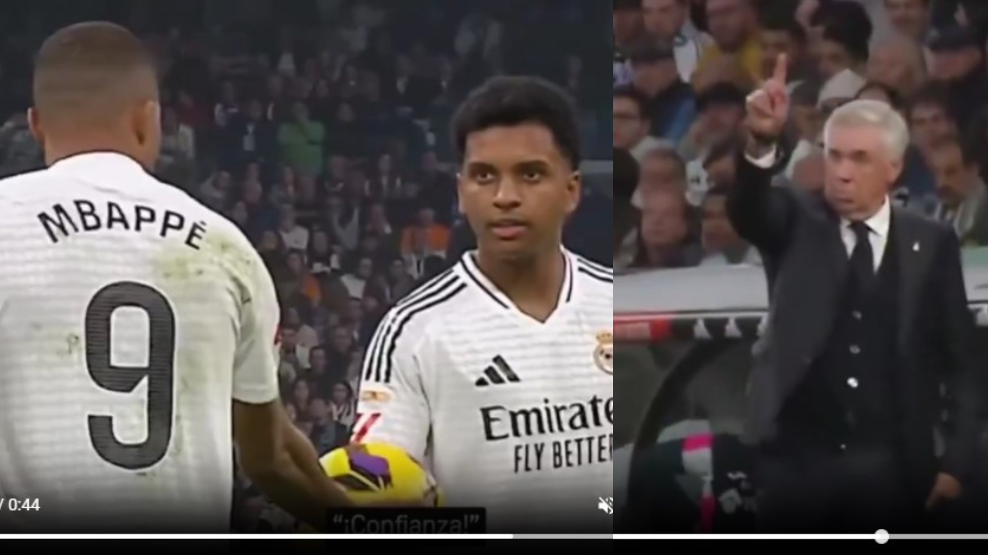 Carlo Ancelotti reprend Rodrygo pour Mbappé : une vidéo choc secoue l’Espagne !