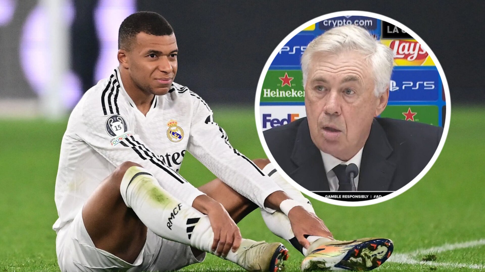 Atalanta – Real Madrid : Ancelotti brise le silence sur la blessure de Mbappé !