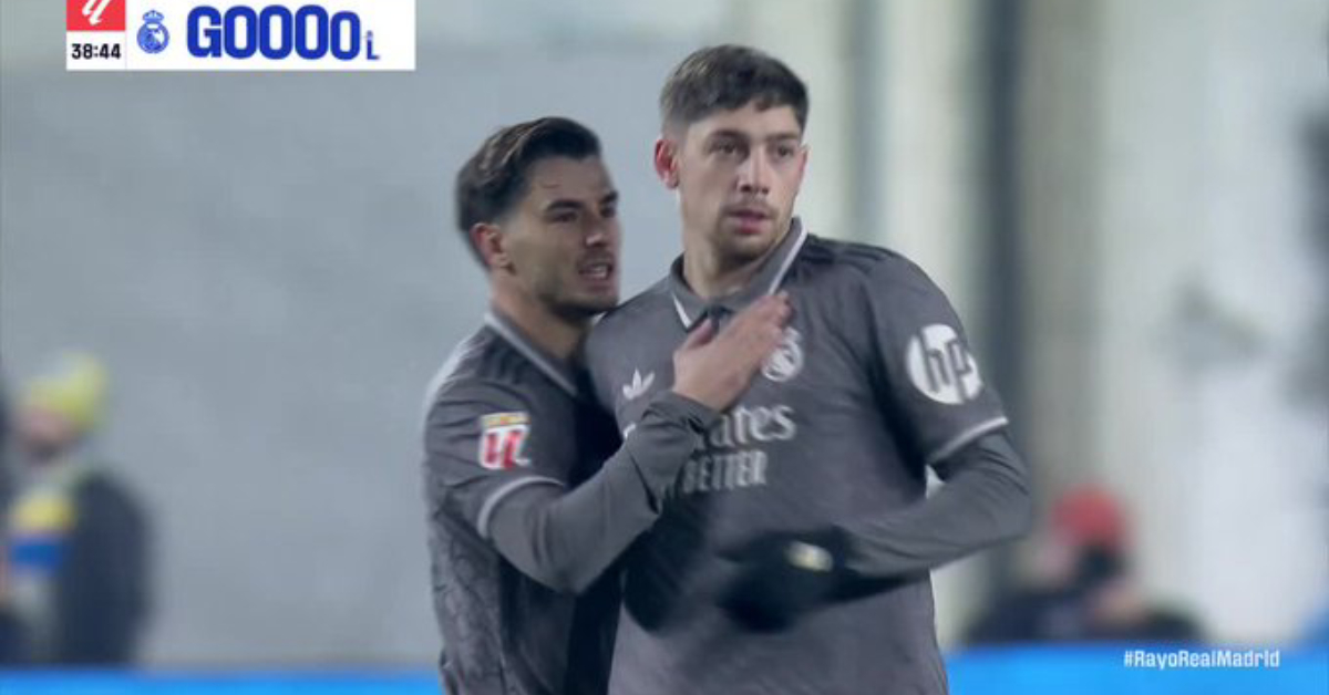 GOLAZO : Federico Valverde relance le Real Madrid d’une puissante frappe (VIDEO)