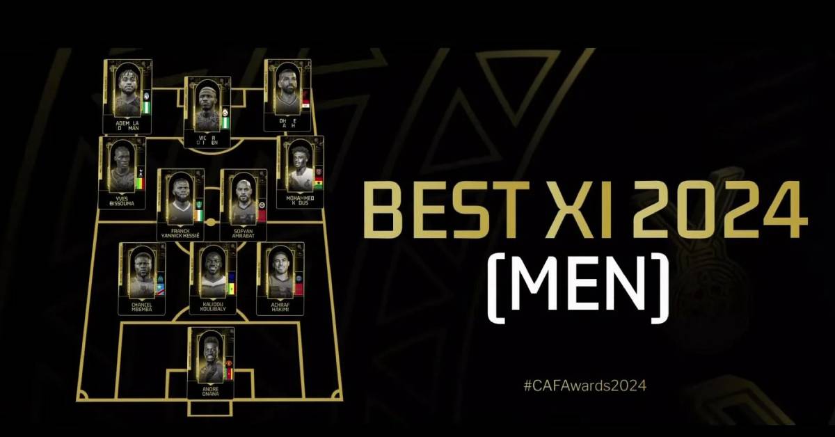 CAF Awards 2024 : un onze africain sans Guirassy, mais avec Koulibaly.