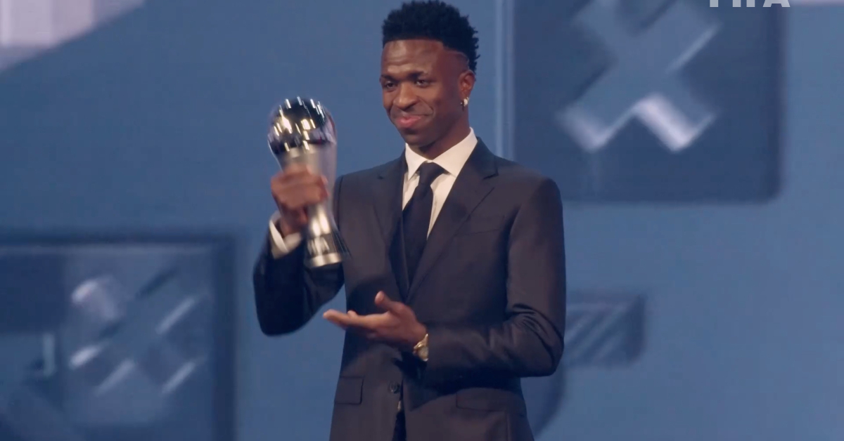 FIFA THE BEST 2024 : Vinicius remporte le trophée du meilleur joueur de l’année