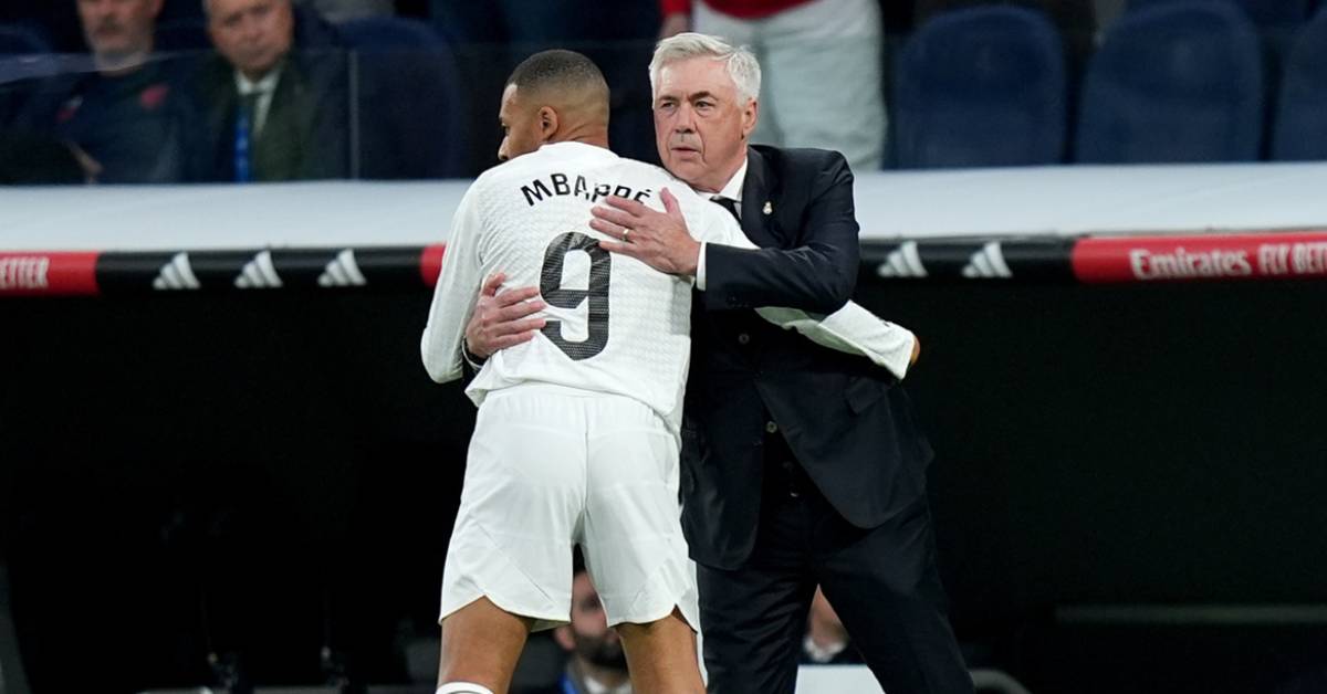 Real Madrid : Carlo Ancelotti réagit au sublime but de Mbappé contre Séville