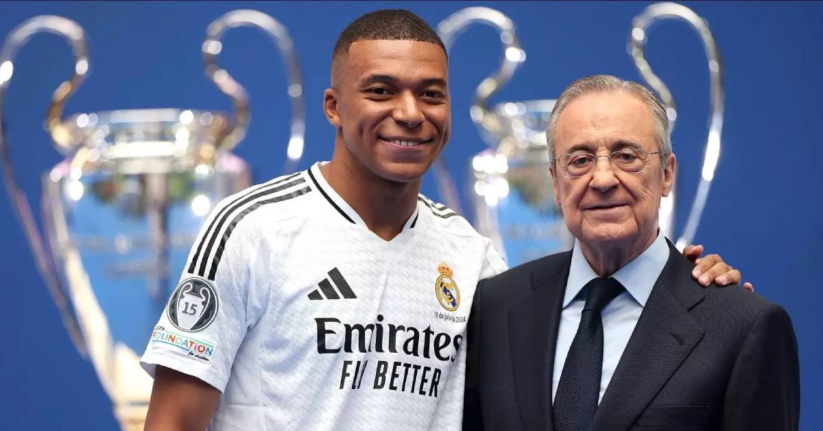 Real Madrid : Kylian Mbappé fait une promesse audacieuse à Florentino Pérez