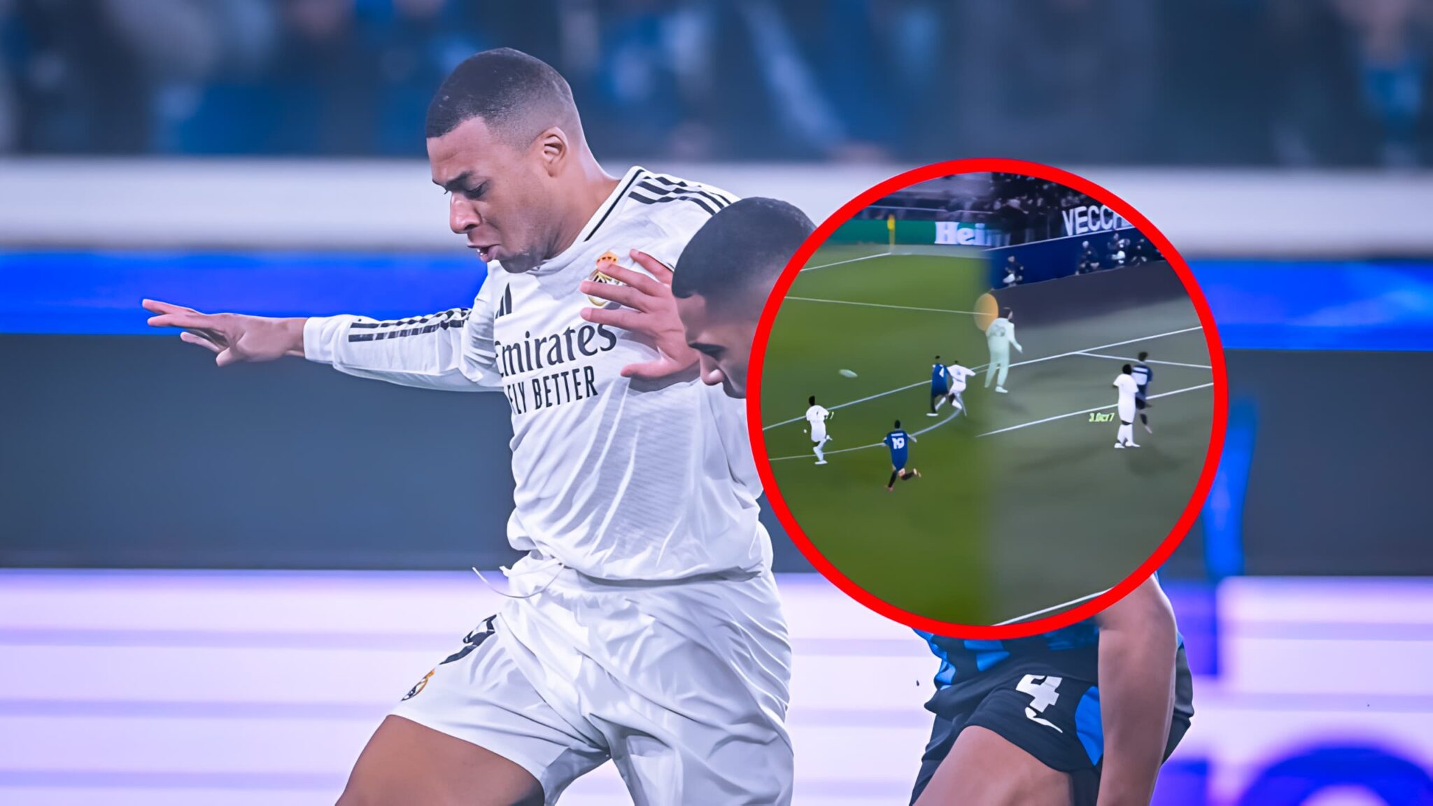 VIDÉO : Vinícius Jr s’énerve contre Mbappé à Bergame, la séquence choque !