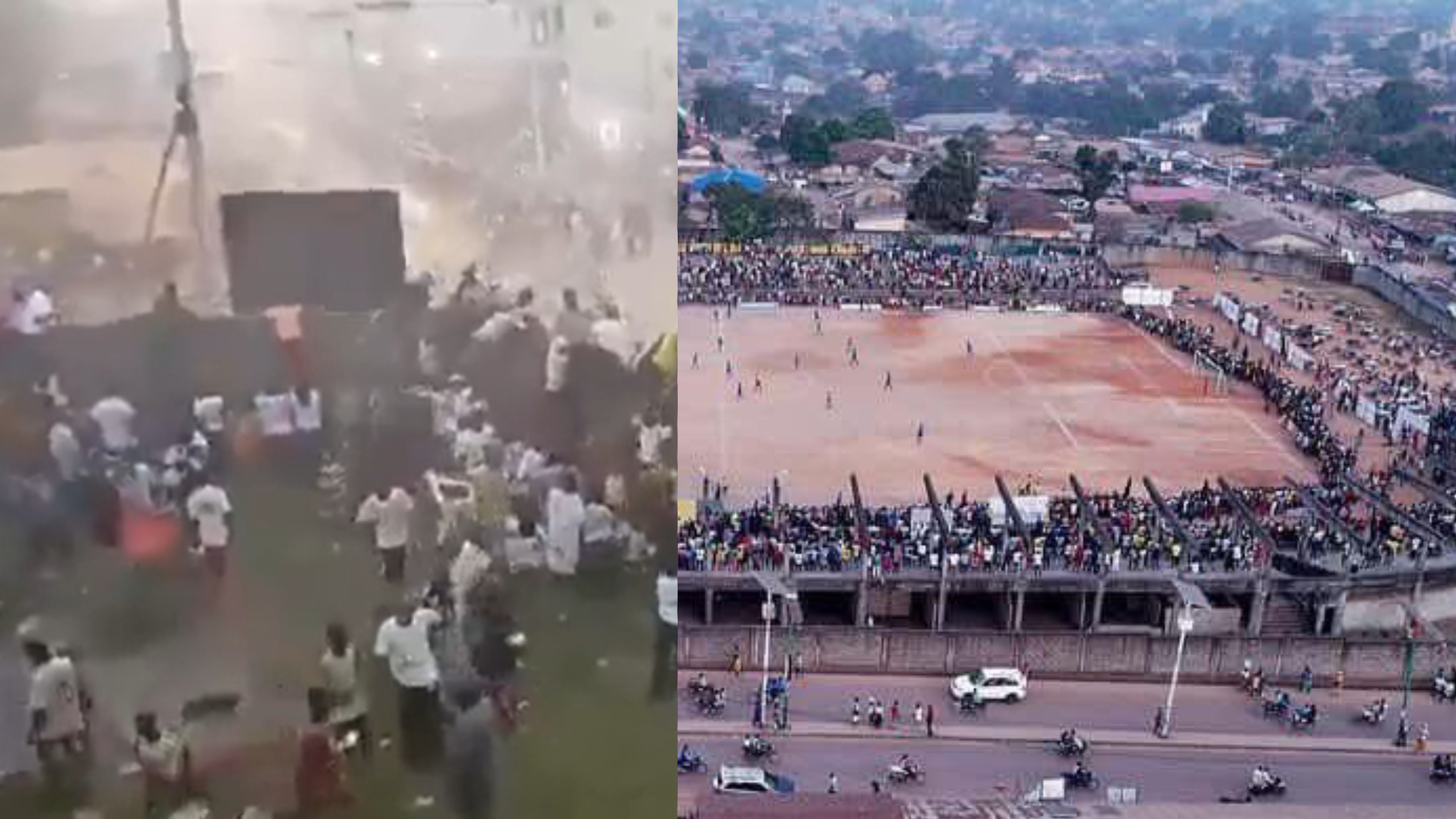 Terrible drame en Guinée : Des dizaines de morts, un match vire au drame ! (VIDEO)