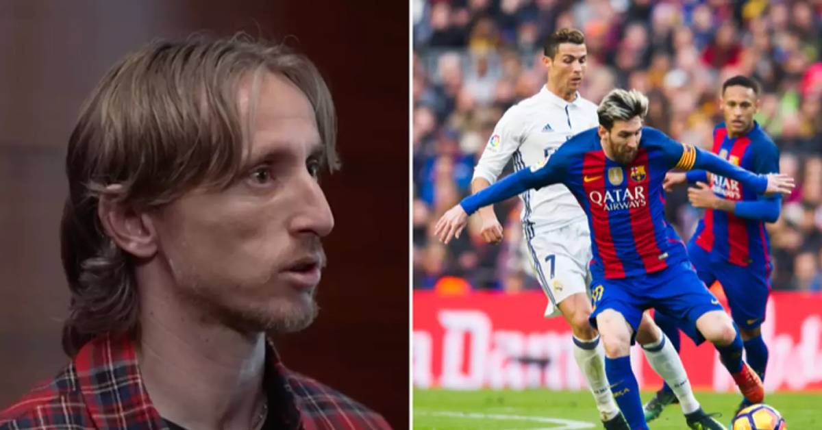 Luka Modric snobe Cristiano Ronaldo et Lionel Messi en dévoilant son équipe de foot à six !