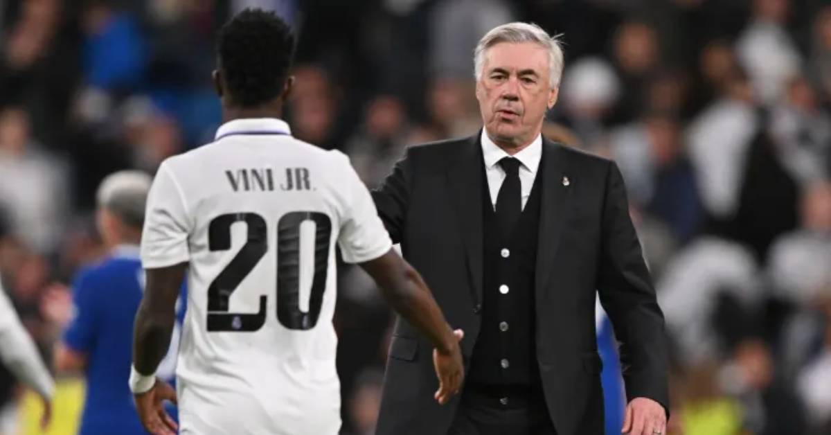 Real Madrid : Ancelotti évoque un possible départ de Vinicius !