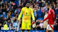 La grosse boulette d'André Onana qui crucifie Manchester United face à Brighton Hove Albion (vidéo)