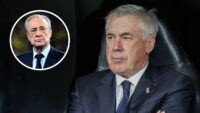 real madrid president florentino perez manager carlo ancelotti