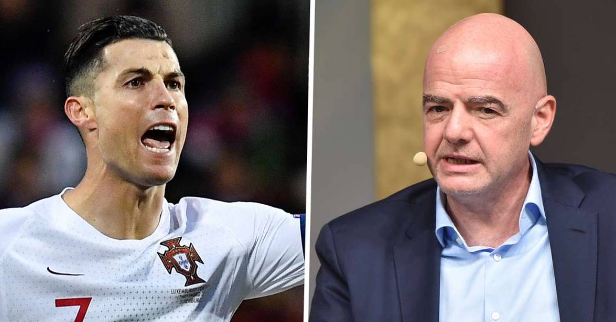 Gianni Infantino adresse un message spécial à Cristiano Ronaldo !