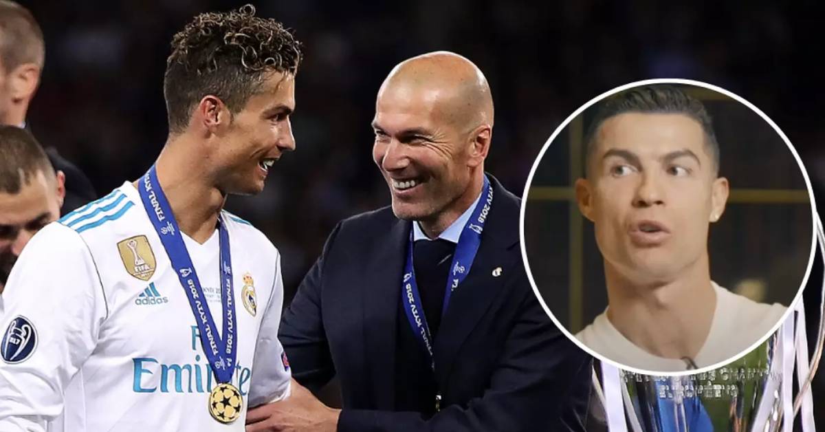 Cristiano Ronaldo dévoile le joueur qui lui rappelle le plus Zidane !