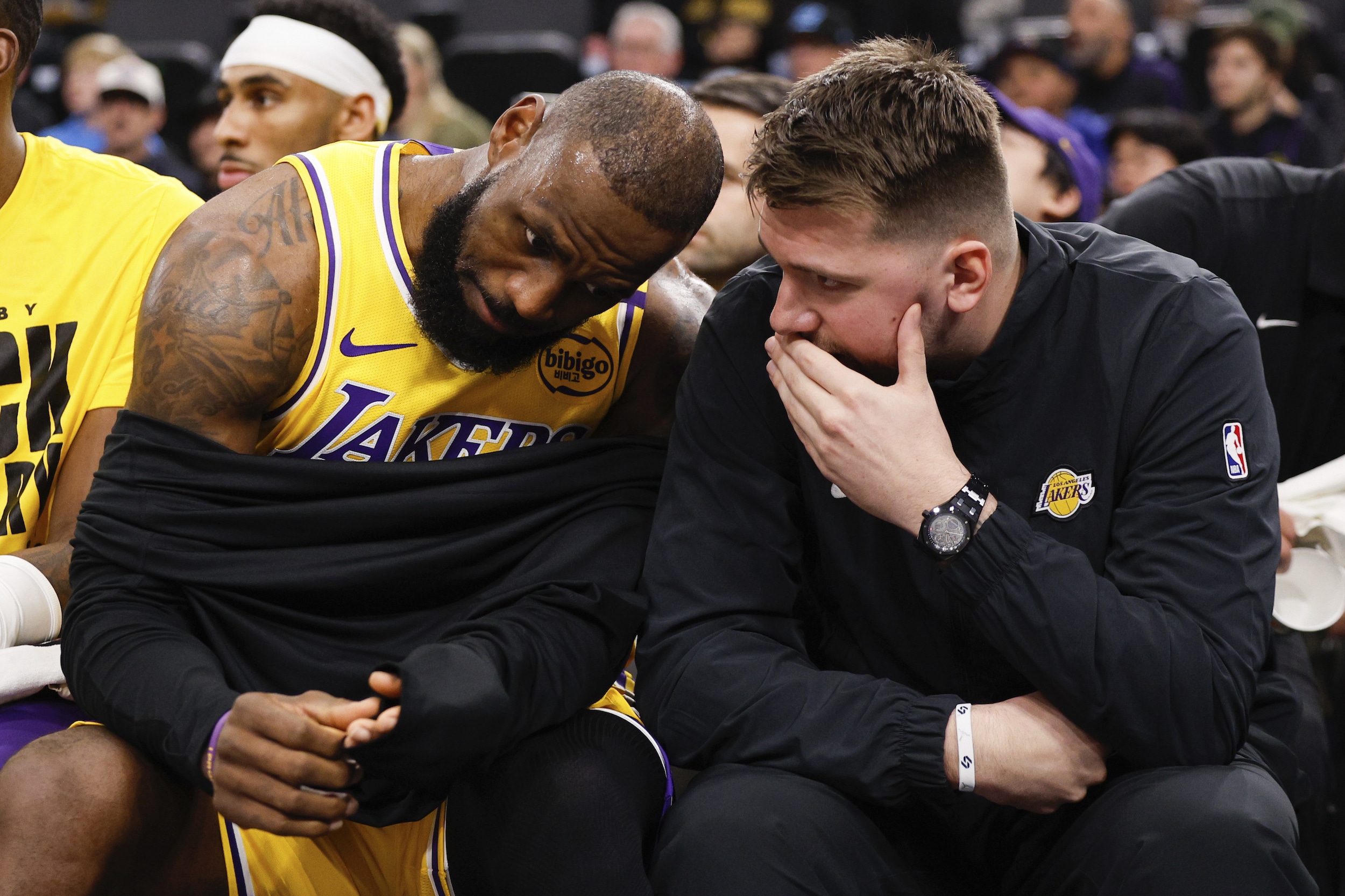 LeBron James tacle Luka Doncic pour ses débuts avec les Lakers