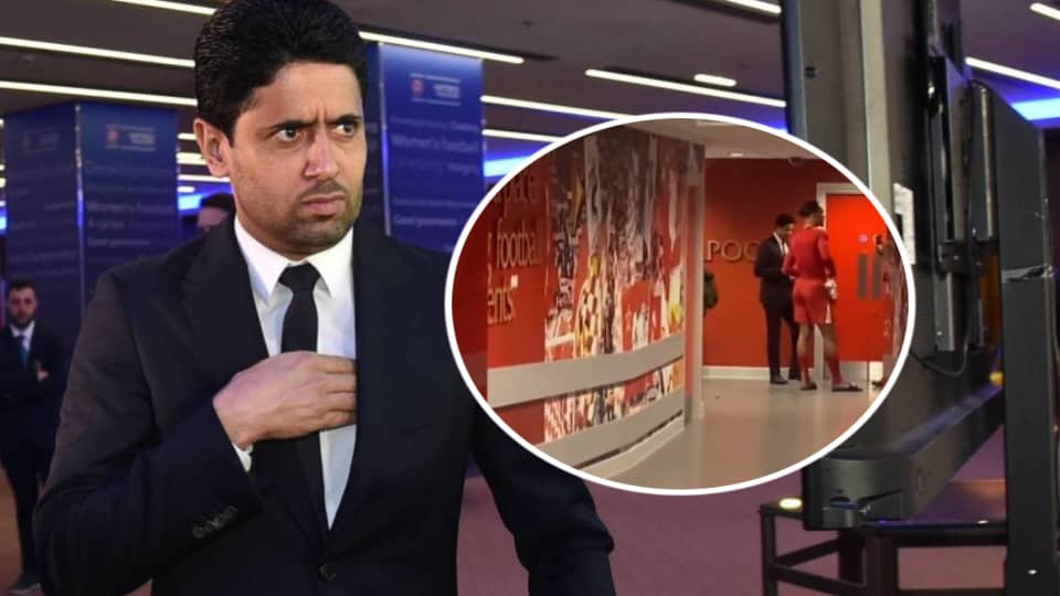 Van Dijk au PSG ? La discussion mystérieuse avec Al-Khelaïfi à Anfield enflamme la toile (VIDEO)